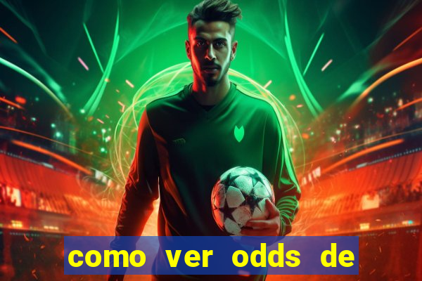 como ver odds de jogos passados